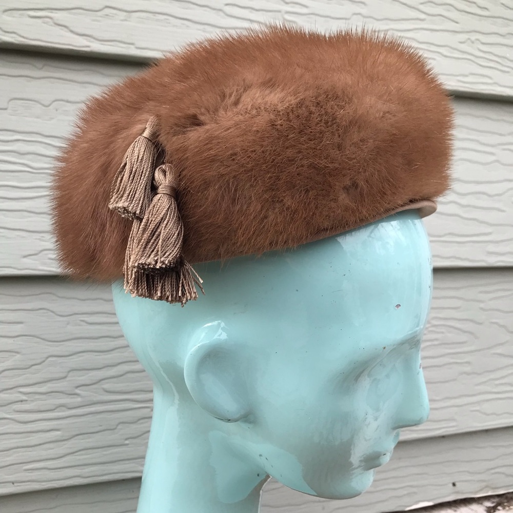 vintage mink hat